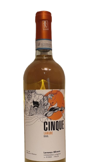 CINQUE LANGHE Doc da uve Manzoni Bianco